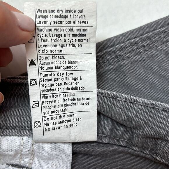 Carhartt Relaxed Fit Gray Cargo Shorts Men’s Size 40 - Picture 7 of 9